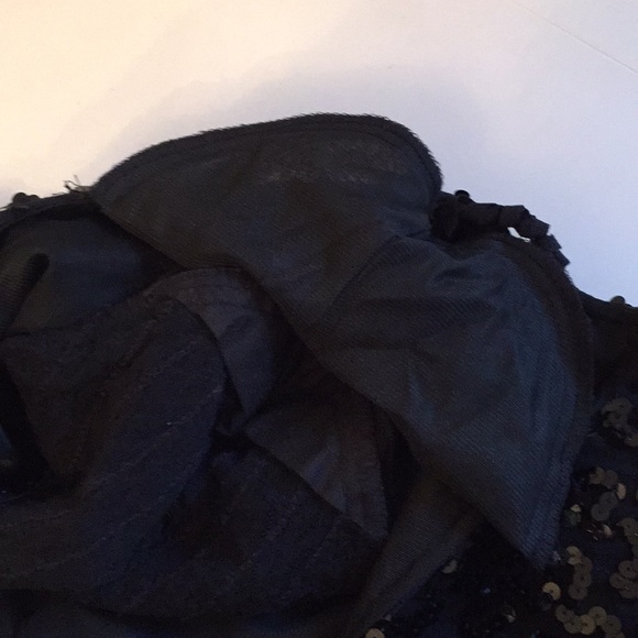 David Rose Sequin Black Dress - Picture 9 of 9